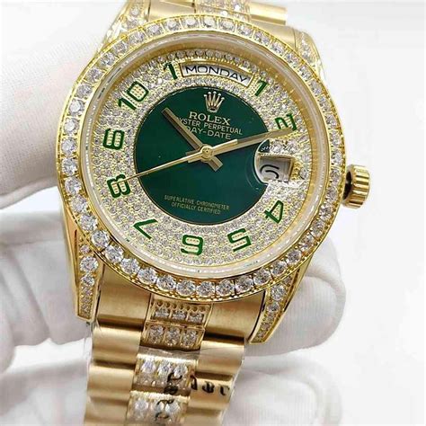 vvs rolex replica|moissanite rolex for sale.